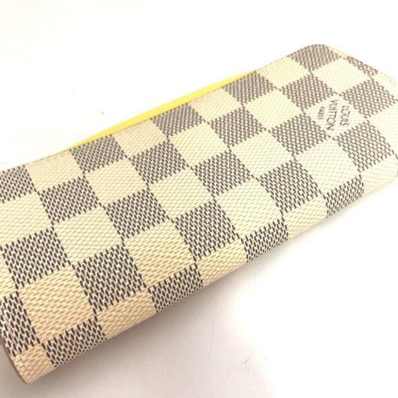 LOUIS VUITTON Damier Azur Etui Lunette Woody glasses sunglasses case main image 4